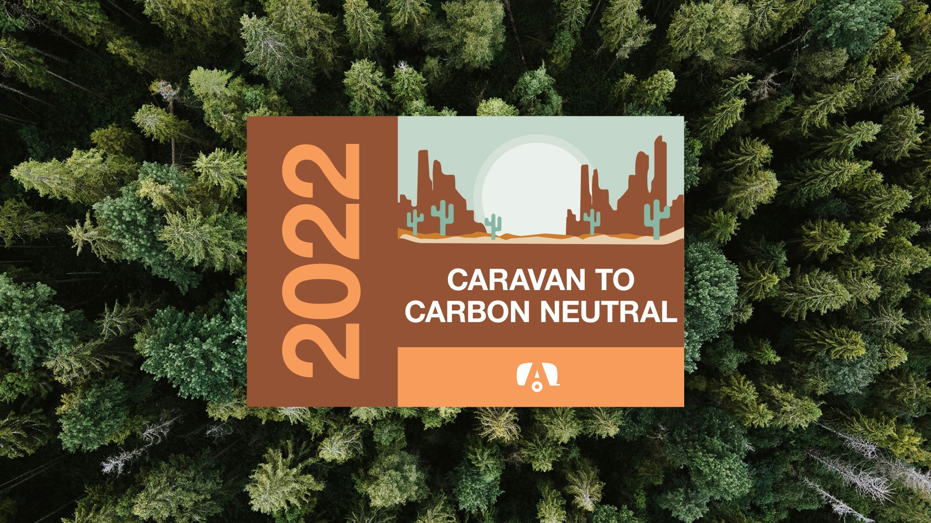 2022 Caravan to Carbon Neutral Flag